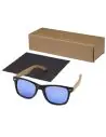 Gafas de sol polarizadas con cristal de espejo de PET reciclado/madera en caja de regalo Ecológica Personalizada 6127002 - Imagen 4