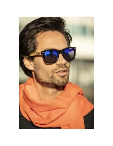 Gafas de sol polarizadas con cristal de espejo...