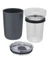 Vaso de vidrio de 420 ml con pared exterior de plástico reciclado Ecológico Personalizado 6100675 - Imagen 30