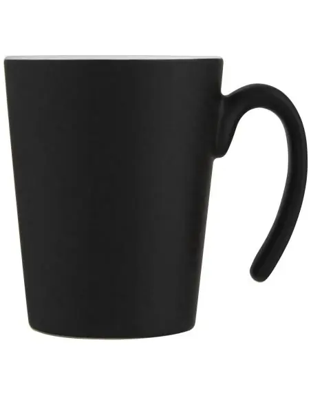 Taza de cerámica con asa de 360 ml Ecológica Personalizada 6100687