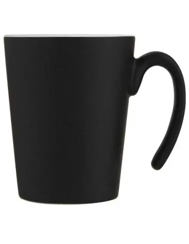 Taza de cerámica con asa de 360 ml Ecológica...