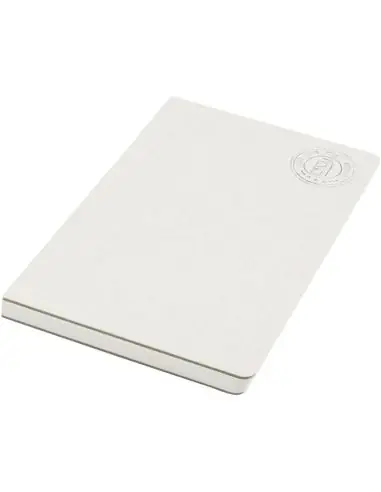 Libreta A5 sin lomo fabricada con cartones de...