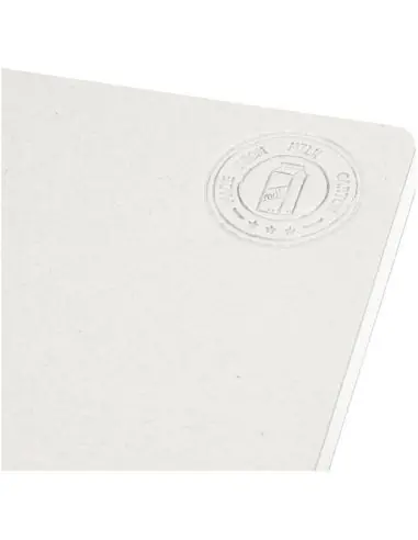 Libreta A5 sin lomo fabricada con cartones de...