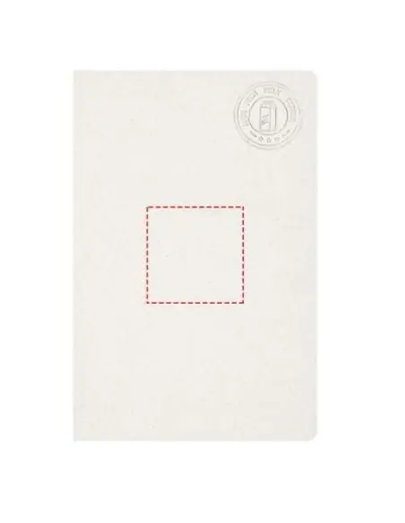 Libreta A5 sin lomo fabricada con cartones de leche recilados Ecológica Personalizada 6107785