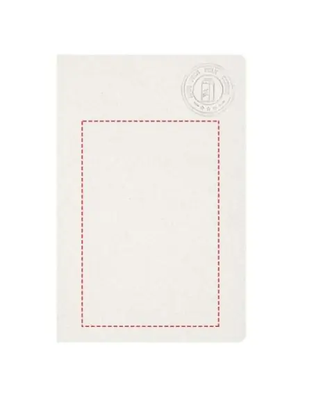 Libreta A5 sin lomo fabricada con cartones de leche recilados Ecológica Personalizada 6107785