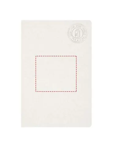 Libreta A5 sin lomo fabricada con cartones de...