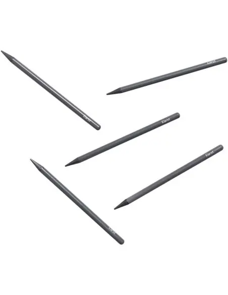 Set de 5 lápices de grafito 2B sin madera Ecológico Personalizado 6107793