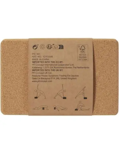 Bloque de corcho para yoga Ecológico...