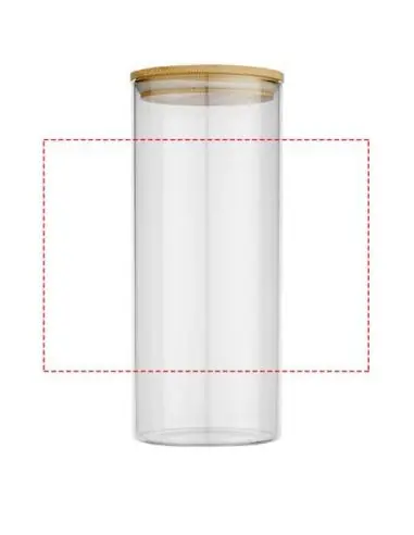 Recipiente de vidrio para alimentos de 940 ml...
