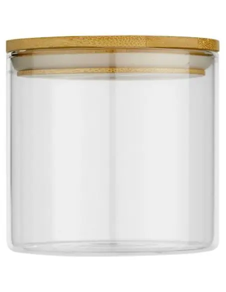 Recipiente de vidrio para alimentos de 320 ml Ecológico Personalizado 6113343