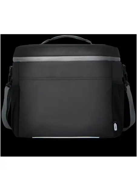 Bolsa isotérmica de 22 l para 20 latas de material reciclado GRS resistente al agua Ecológica Personalizada 6130045