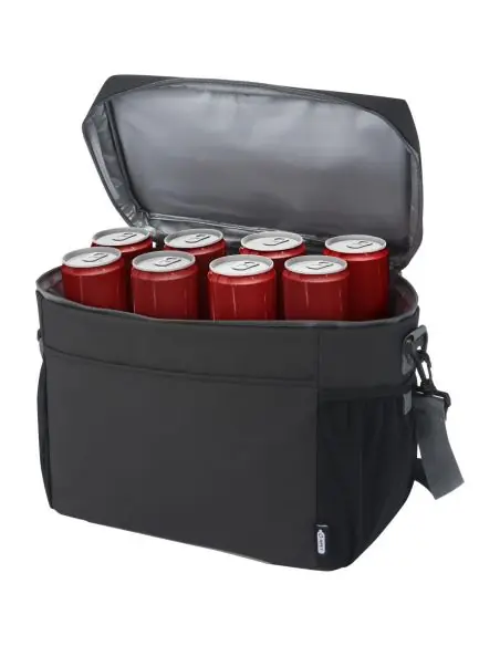 Bolsa isotérmica de 22 l para 20 latas de material reciclado GRS resistente al agua Ecológica Personalizada 6130045