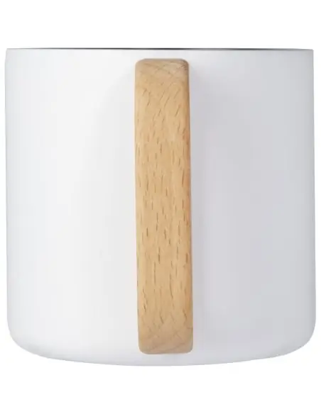 Taza de acero inoxidable reciclado con certificado RCS con aislamiento de cobre de 360 ml Ecológica Personalizada 6100740