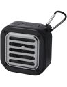Altavoz solar Bluetooth IPX5 de 3W con mosquetón en plástico reciclado con certificación RCS Ecológico Personalizado 6124347 - Imagen 1