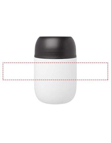 Fiambrera de 480 ml de acero inoxidable...