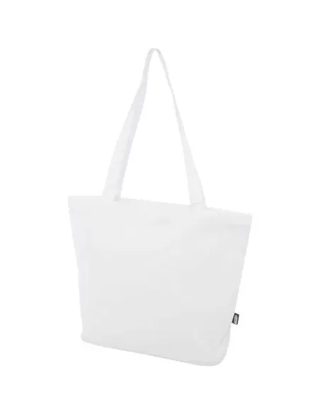 Bolsa Tote con cremallera de material reciclado GRS de 20 l Ecológica Personalizada 6130052