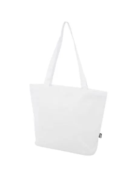 Bolsa Tote con cremallera de material reciclado GRS de 20 l Ecológica Personalizada 6130052