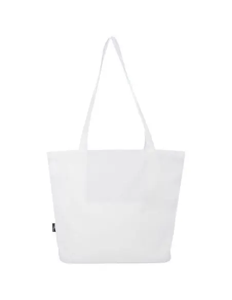 Bolsa Tote con cremallera de material reciclado GRS de 20 l Ecológica Personalizada 6130052