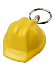 Llavero de material reciclado con forma de casco... - Producto ecológico