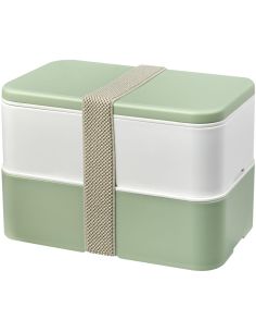 Fiambrera doble de 700+700 ml Ecológica Personalizada... - Producto ecológico