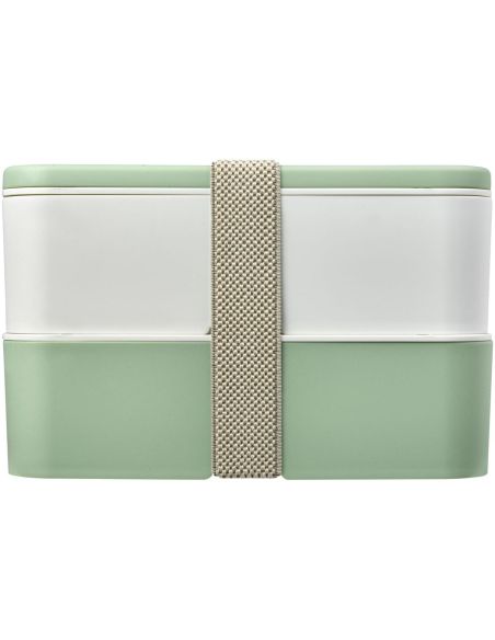 Fiambrera doble de 700+700 ml Ecológica Personalizada 6210182