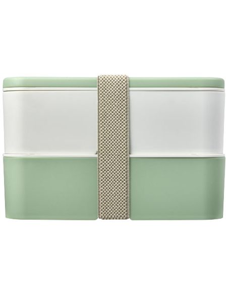 Fiambrera doble de 700+700 ml Ecológica Personalizada 6210182