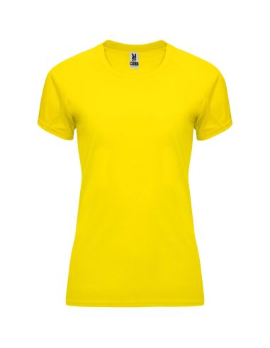 Camiseta deportiva de manga corta para mujer...