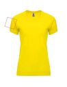 Camiseta deportiva de manga corta para mujer Ecológica Personalizada 6R0408 - Imagen 37
