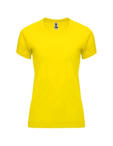 Camiseta deportiva de manga corta para mujer...