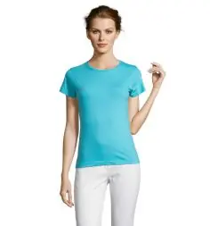 Camiseta mujer algodón 150 g