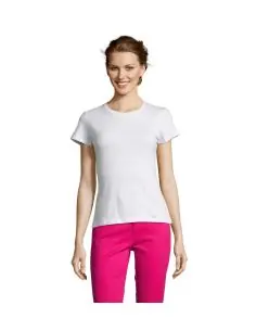 MISS CAMISETA MUJER 150g Ecológica Personalizada 7S11386 - Producto ecológico