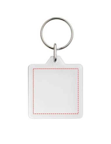 Llavero U1 cuadrado Ecológico Personalizado...