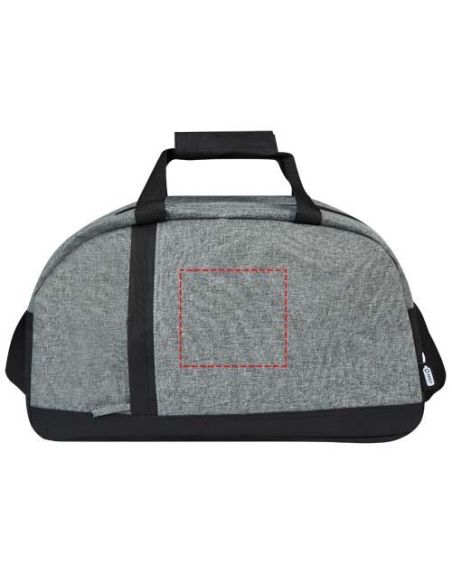 Bolsa deportiva de lona en dos tonos reciclada GRS de 21 L Ecológica Personalizada 6120656