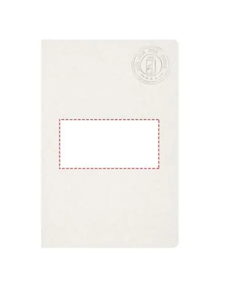 Libreta A5 sin lomo fabricada con cartones de leche recilados Ecológica Personalizada 6107785