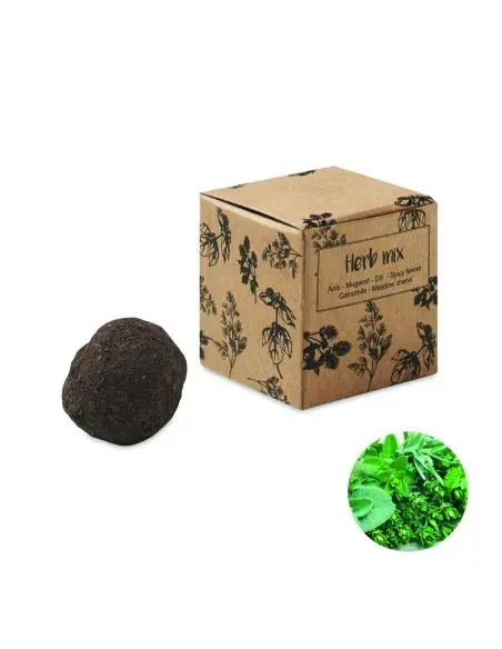 Kit de semillas de hierbas Ecológica Personalizada 7MO6910