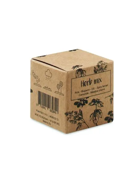 Kit de semillas de hierbas Ecológica Personalizada 7MO6910