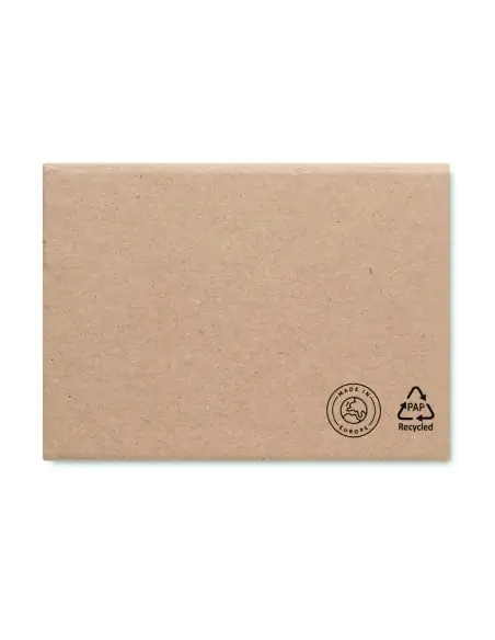 Bloc de notas papel reciclado Ecológica Personalizada 7MO6913