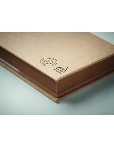 Bloc de notas papel reciclado Ecológica Personalizada 7MO6913