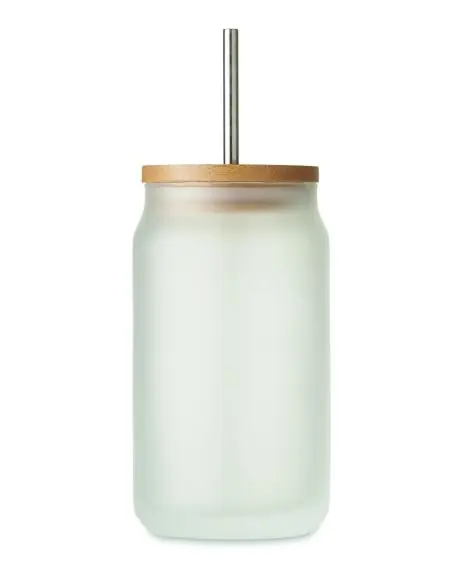 Tarro sublimación 400 ml Ecológico Personalizado 7MO6919