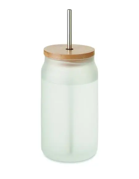 Tarro sublimación 400 ml Ecológico Personalizado 7MO6919