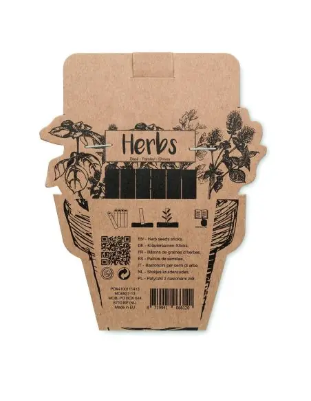 Palitos de semillas Ecológico Personalizado 7MO6927