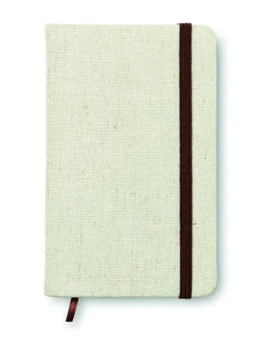 Cuaderno A6 con tapa de canvas Ecológico...