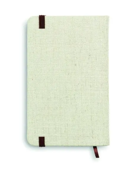 Cuaderno A6 con tapa de canvas Ecológico Personalizado 7MO6930