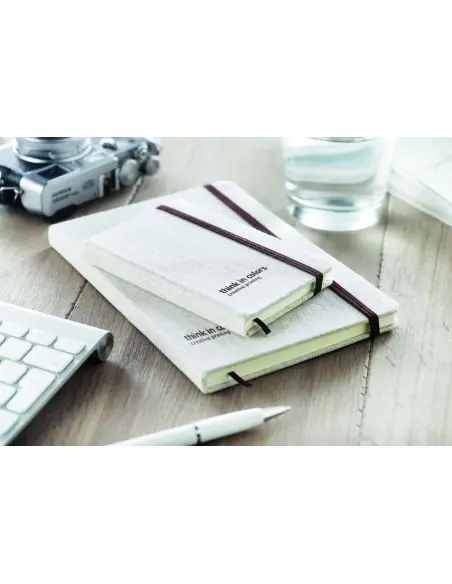 Cuaderno A6 con tapa de canvas Ecológico Personalizado 7MO6930