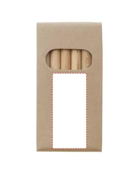 Set para colorear de 6 piezas Ecológica Personalizada 6107830