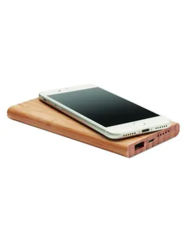 Power bank bambú Ecológico Personalizado 7MO9662