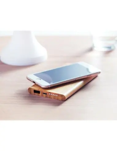 Power bank bambú Ecológico Personalizado 7MO9662