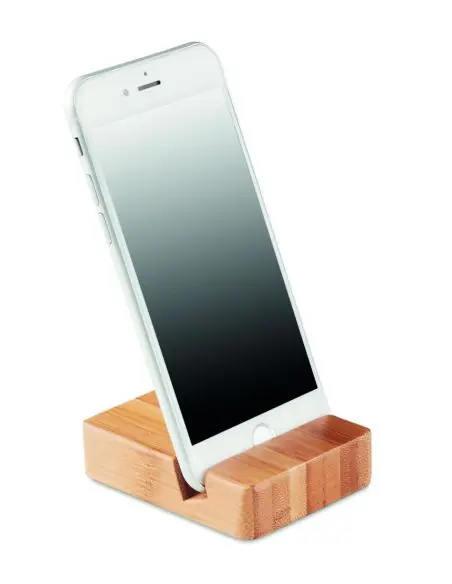 Soporte para teléfono de bambú Ecológico Personalizado 7MO9693