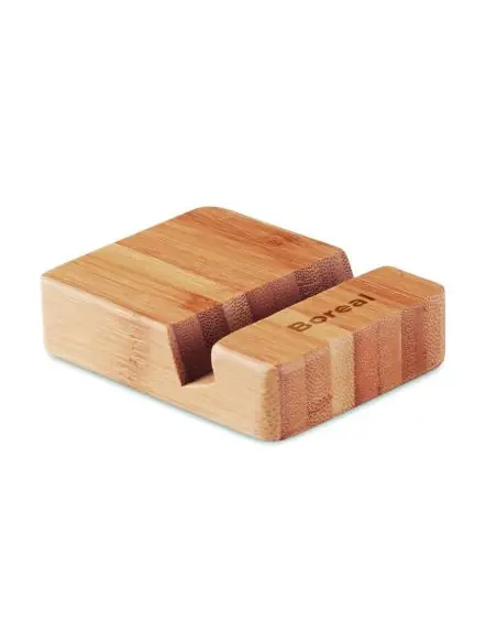 Soporte para teléfono de bambú Ecológico Personalizado 7MO9693