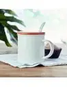 Taza de porcelana con tapa Ecológica Personalizada 7MO9708 - Imagen 5